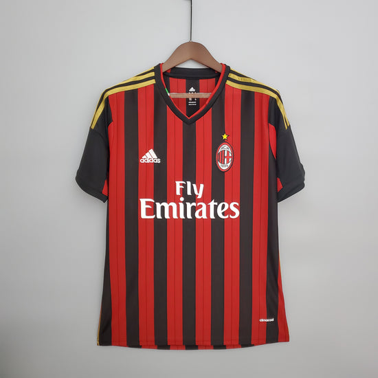 AC Milan 2013/14 Home Men's Jersey- Retro
