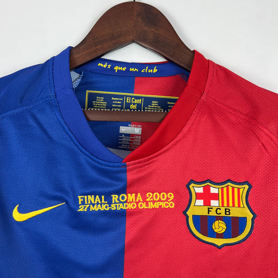 Barcelona FC 2008/09 Home UCL Final Men's Jersey- Retro