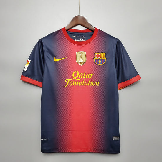 Barcelona FC 2012/13 Home Men's Jersey- Retro