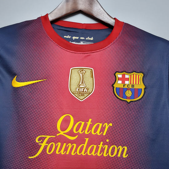 Barcelona FC 2012/13 Home Men's Jersey- Retro