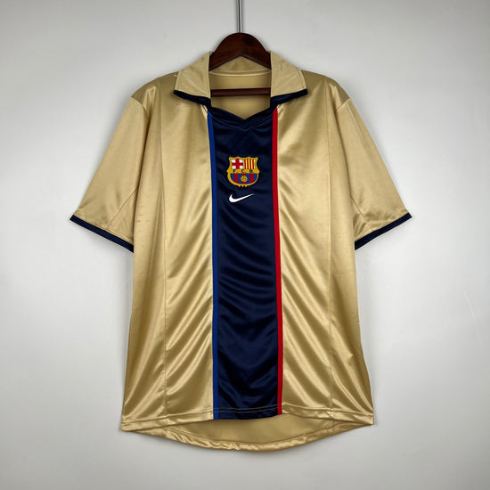 Barcelona FC 2001/02 Away Men's Jersey- Retro