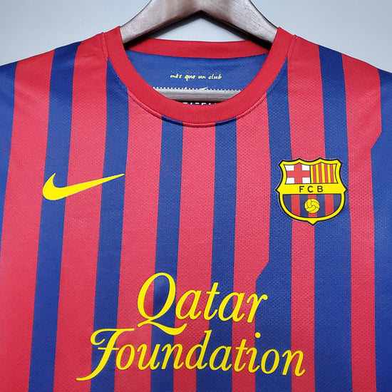 Barcelona FC 2011/12 Home Men's Jersey- Retro
