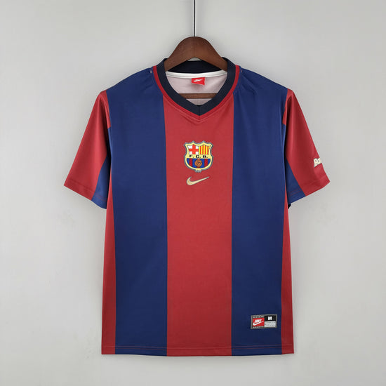 Barcelona FC 1998/99 Home Men's Jersey- Retro