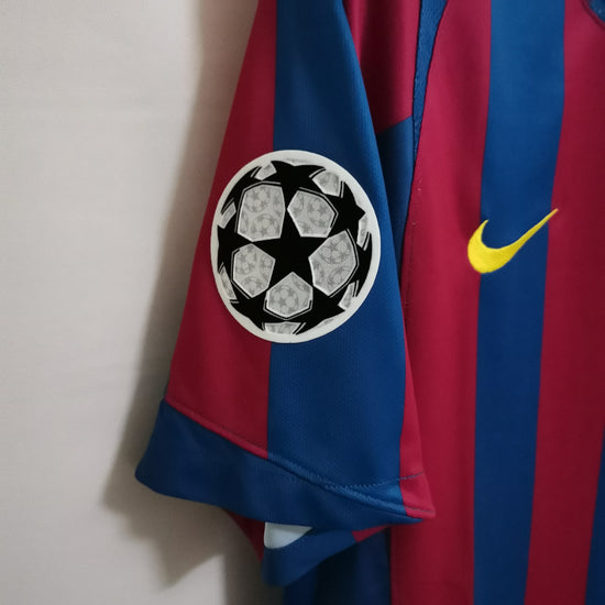 Barcelona FC 2005/06 Home UCL Final Men's Jersey- Retro