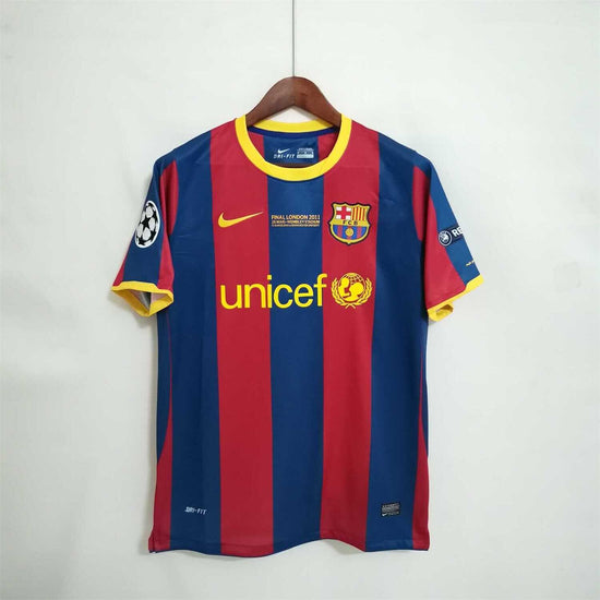 Barcelona FC 2010/11 Home UCL Final Men's Jersey- Retro