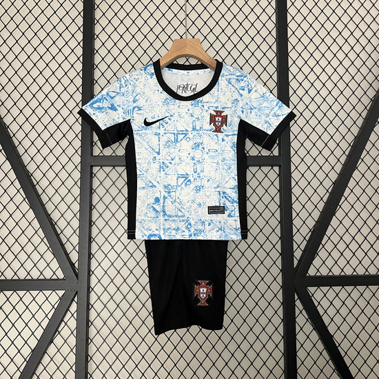 Portugal 2024 Away Kid's Jersey & Shorts