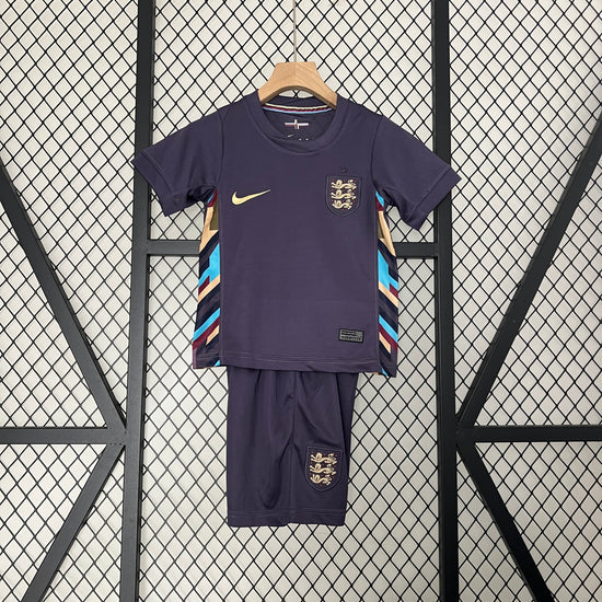 England 2024 Away Kid's Jersey & Shorts