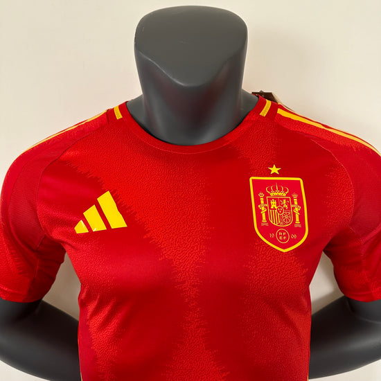 Spain 2024 Home Men's Jersey- Player Issue