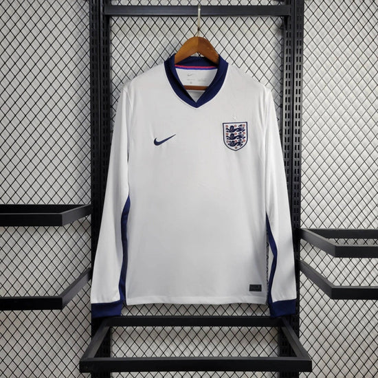 England 2024 Home Long Sleeve Men's Jersey- Player Issue