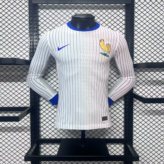 France 2024 Away Long Sleeve Men's Jersey- Player Issue