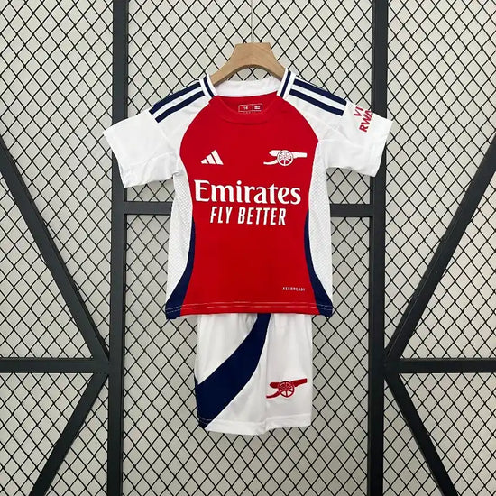 Arsenal 24/25 Home Kid's Jersey & Shorts