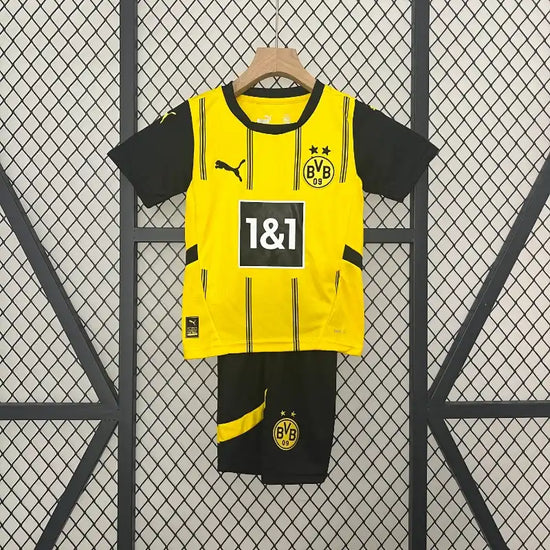 Borussia Dortmund 24/25 Home Kid's Jersey & Shorts