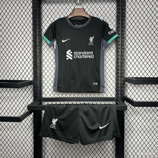Liverpool 24/25 Away Kid's Jersey & Shorts