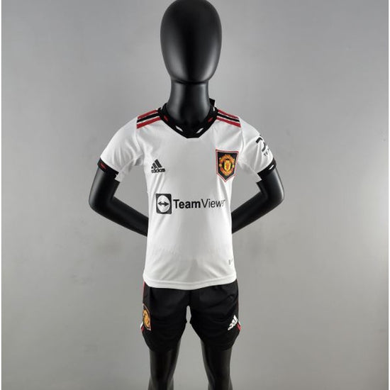 Manchester United 2022/23 Away Kid's Jersey & Shorts