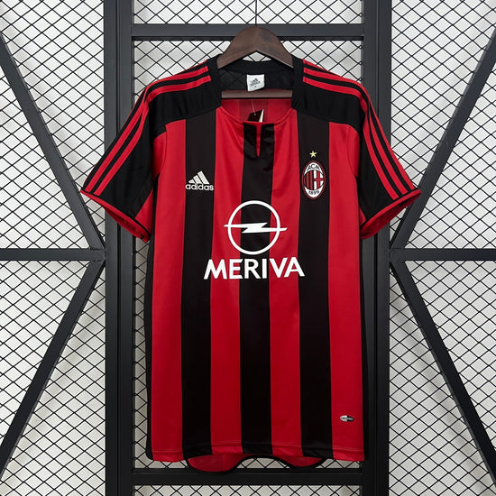 AC Milan 2003/04 Home Men's Jersey- Retro