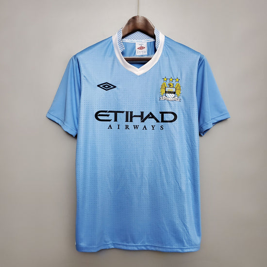 Manchester City 2011/12 Home Men's Jersey- Retro