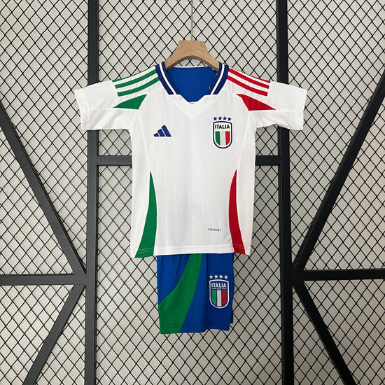 Italy 2024 Away Kid's Jersey & Shorts