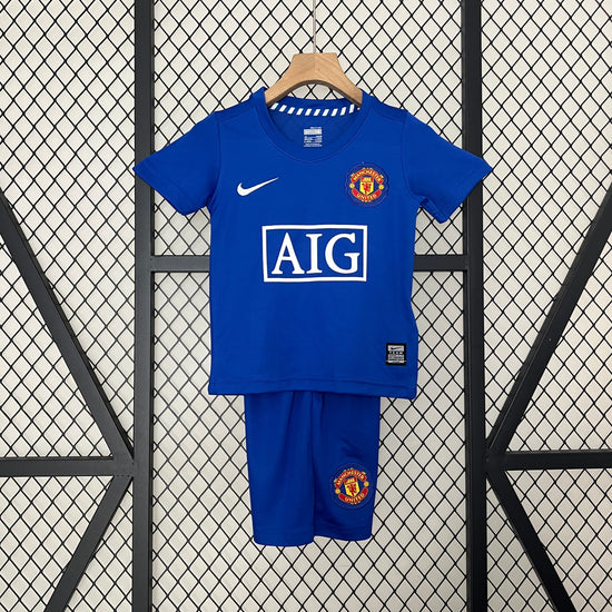 Manchester United 2008/09 Third Kid's Jersey & Shorts- Retro